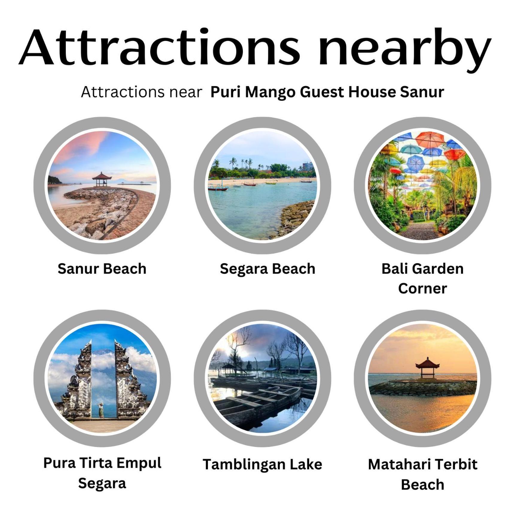 Puri Mango Guest House Sanur Ngoại thất bức ảnh