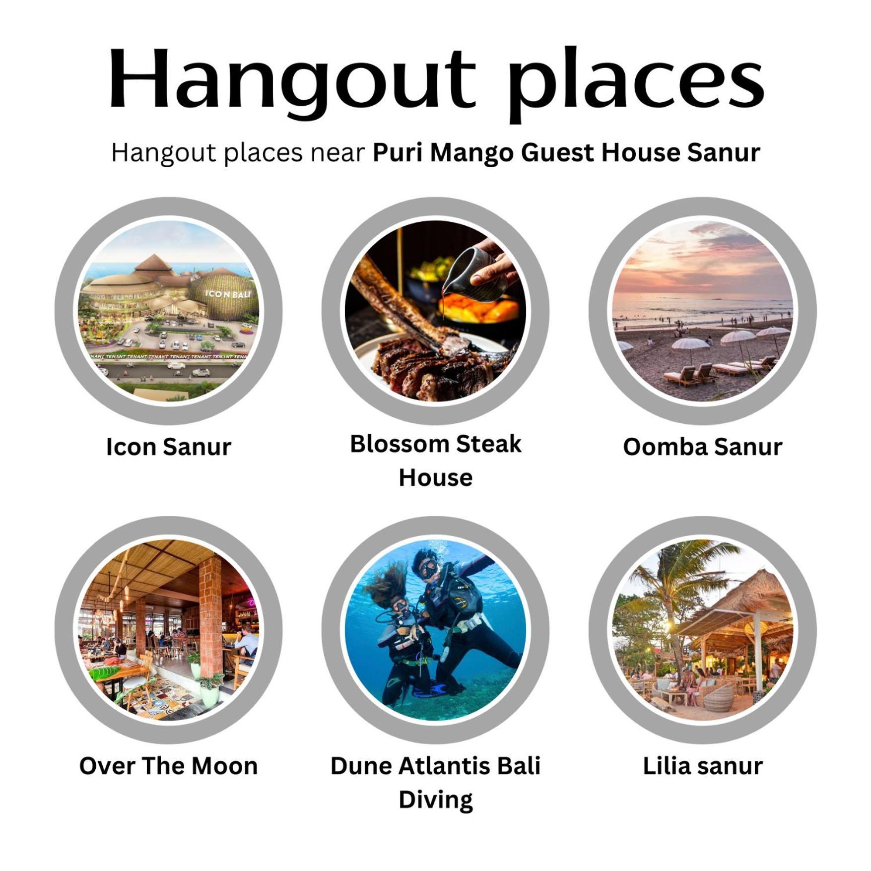 Puri Mango Guest House Sanur Ngoại thất bức ảnh